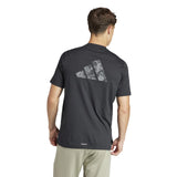 adidas Mens Logo Tee Black