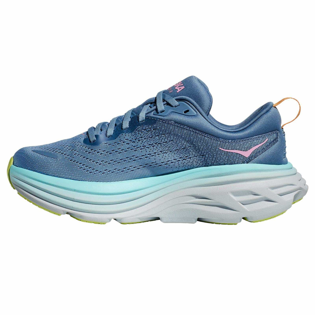 Hoka Bondi 8 Womens Blue/Pink