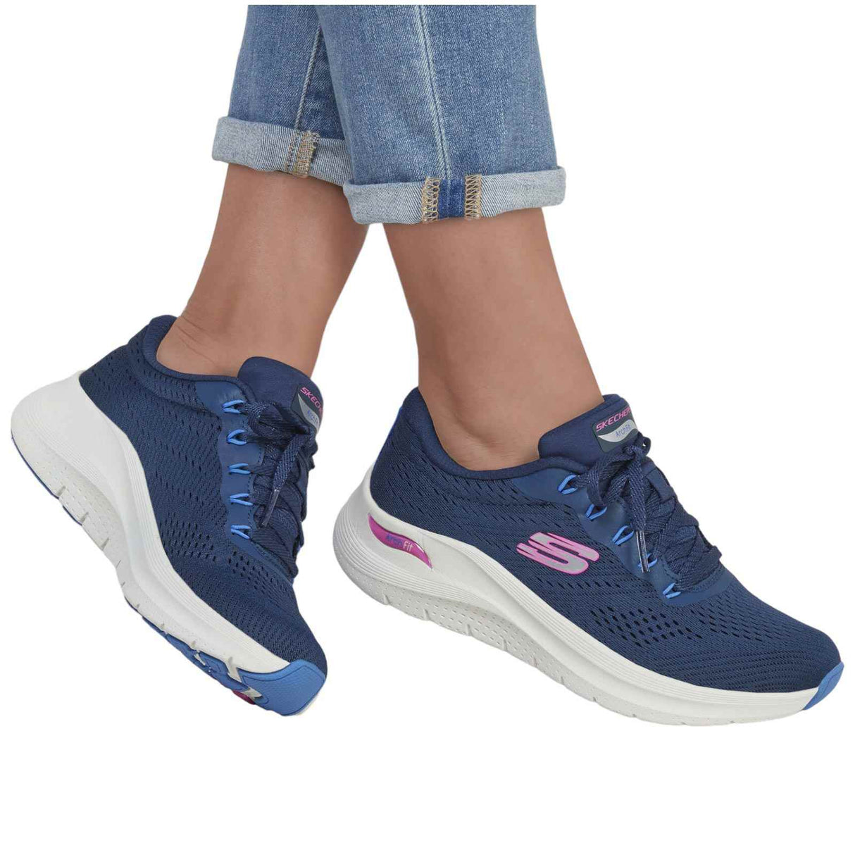 Skechers Archfit 2.0 Womens Navy