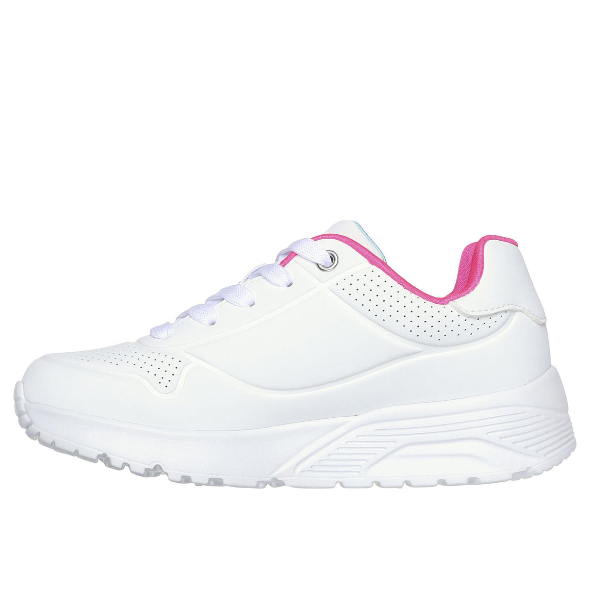 Skechers Uno Lite My Drip Girls White