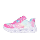 Skechers Heart Lights Lovin Girls Pink