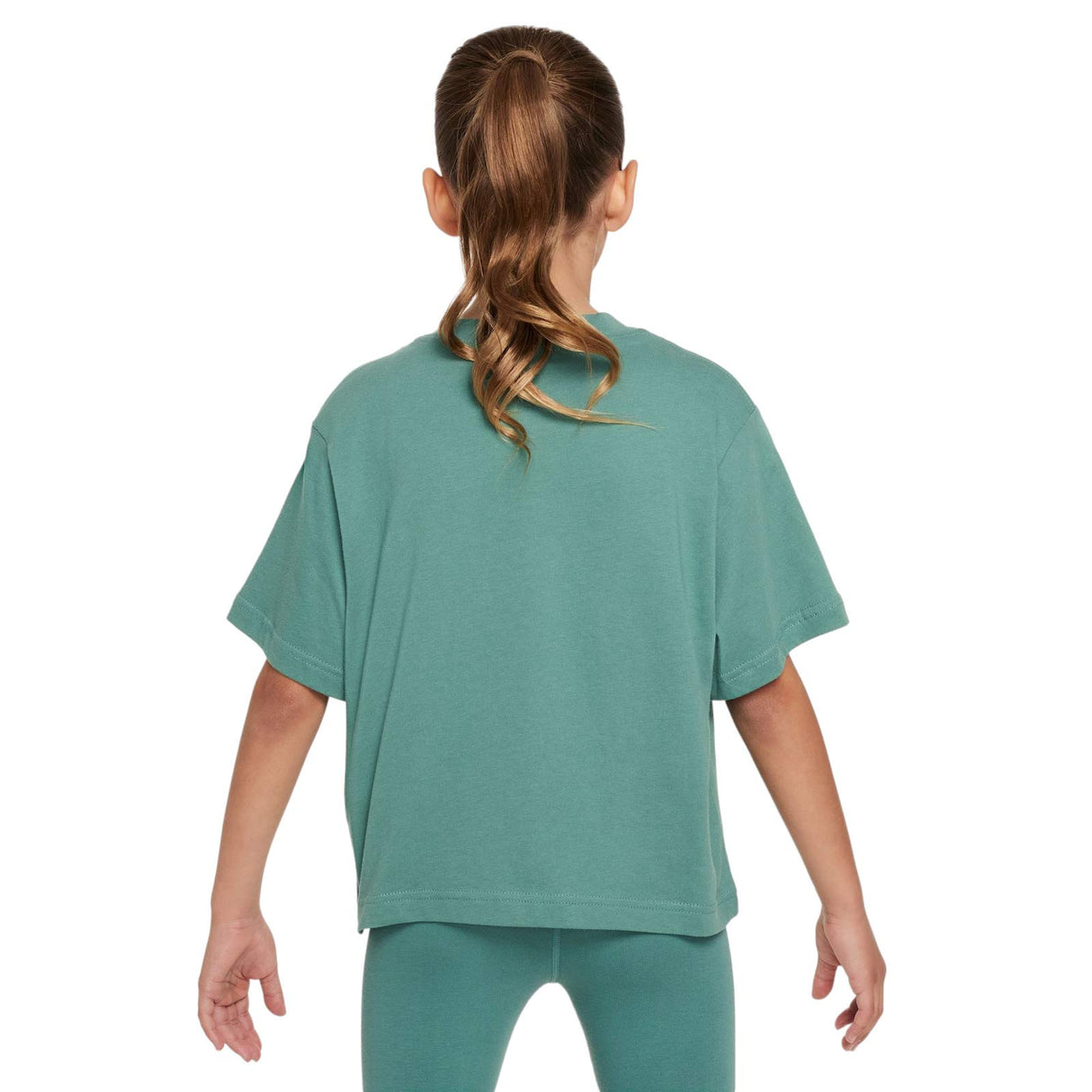 Nike Girls NSW  ESSNTL Boxy SS Tee Green