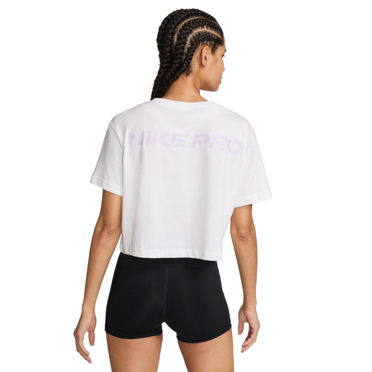 Nike Wmns DF PRO CRP SS Tee White