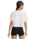 Nike Wmns DF PRO CRP SS Tee White