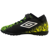 Umbro Jnr Formation II Velcro TF Blk/Grn
