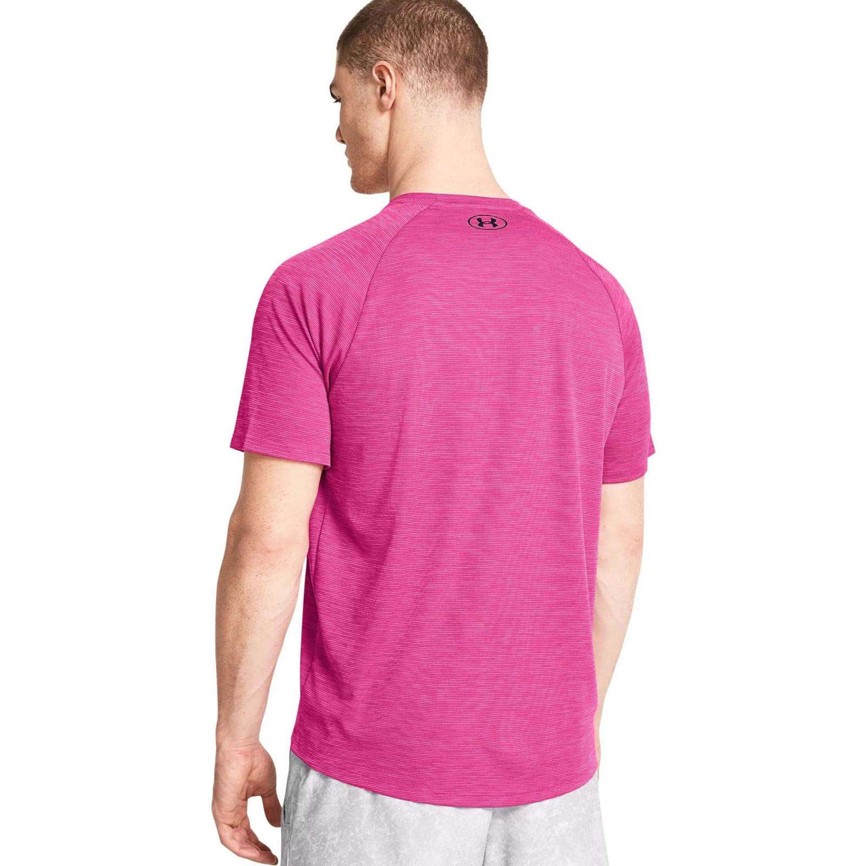 Under Armour Tech Textured SS Pink