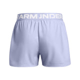 UA Girls Play Up Solid Shorts Purple