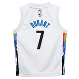 Nike Nets Durant CE Jr Jersey White