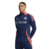 adidas Man Utd 24 Train Top Navy