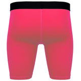 Blk Core COMPRESSION Mens Shorts Pink