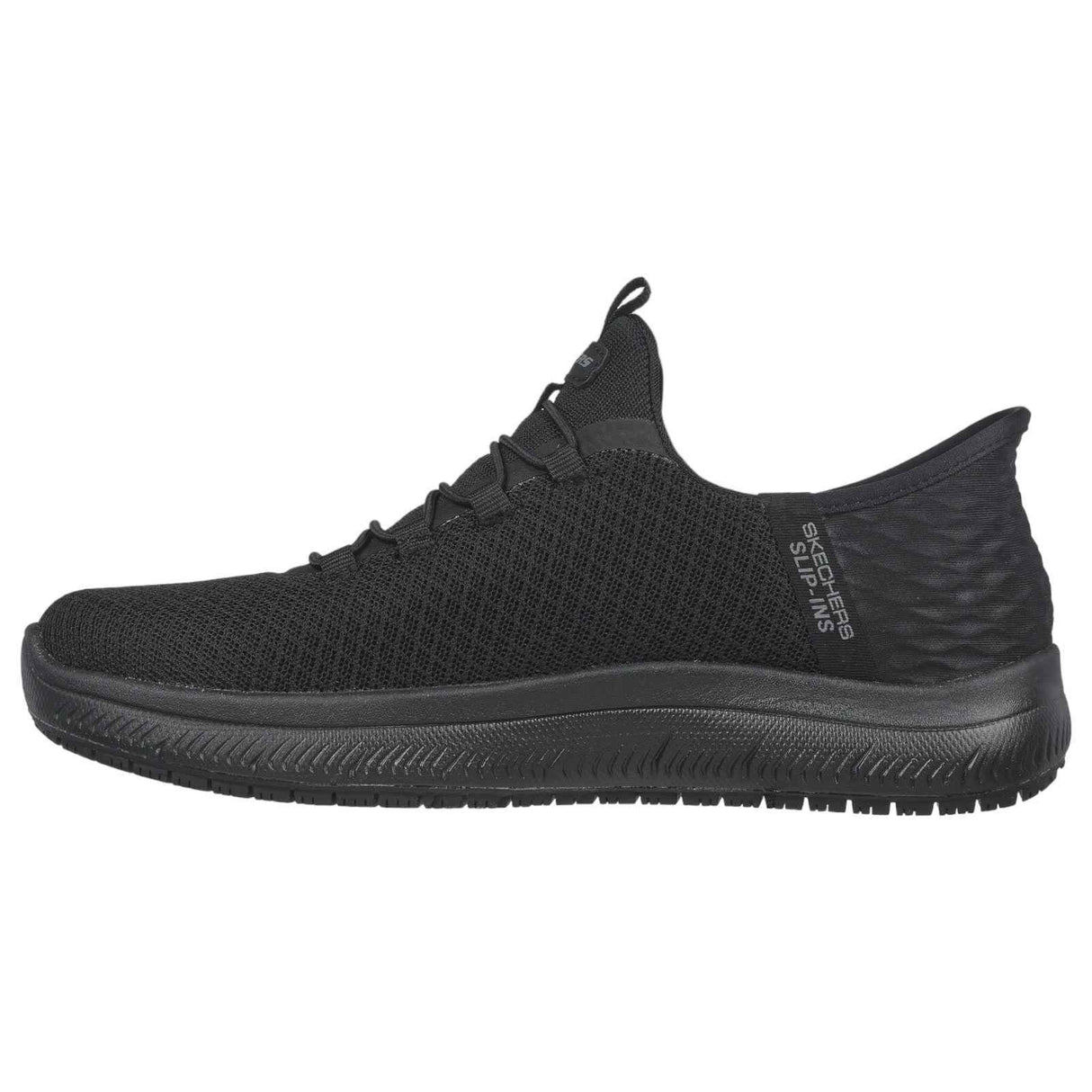 Skechers Wmns Slip-In Work Summits Black