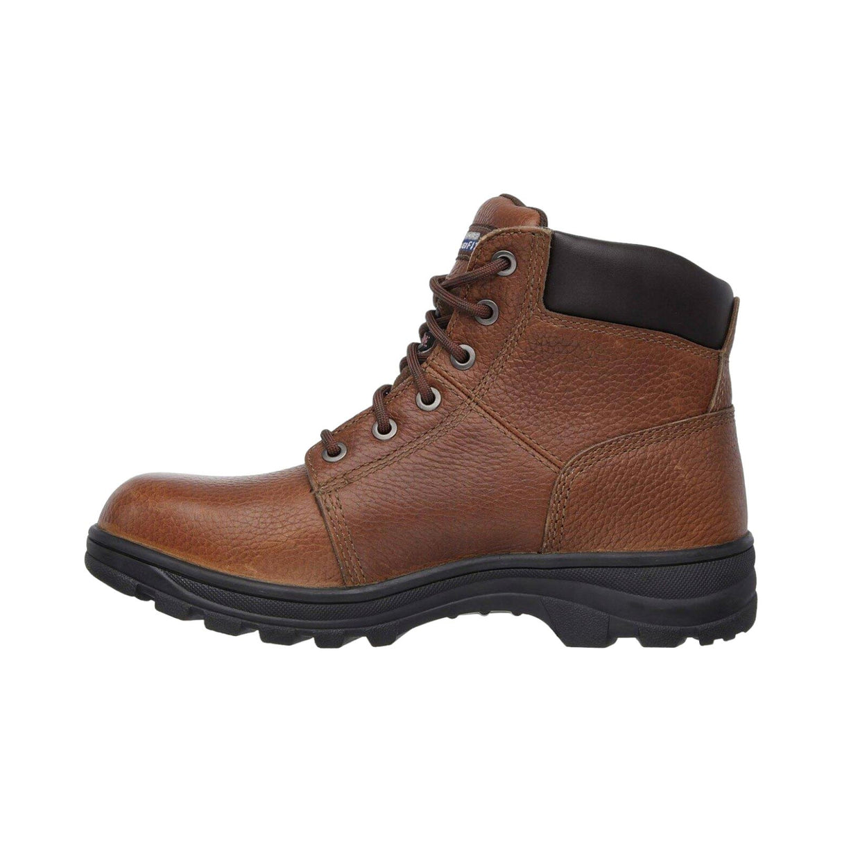 Skechers Mens Work Relax Fit Wrkshr Brwn