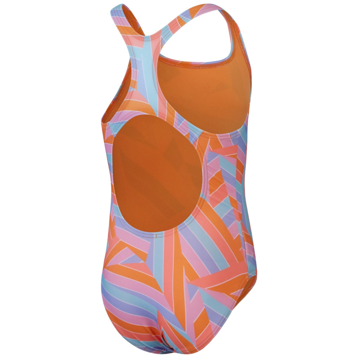 Speedo Girls Printed Medalist Pink