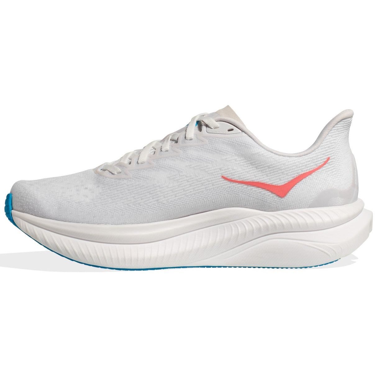Hoka Mach 6 Womens White/Pink