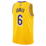 Nike Icon Swingman James Kids Jsy Yellow