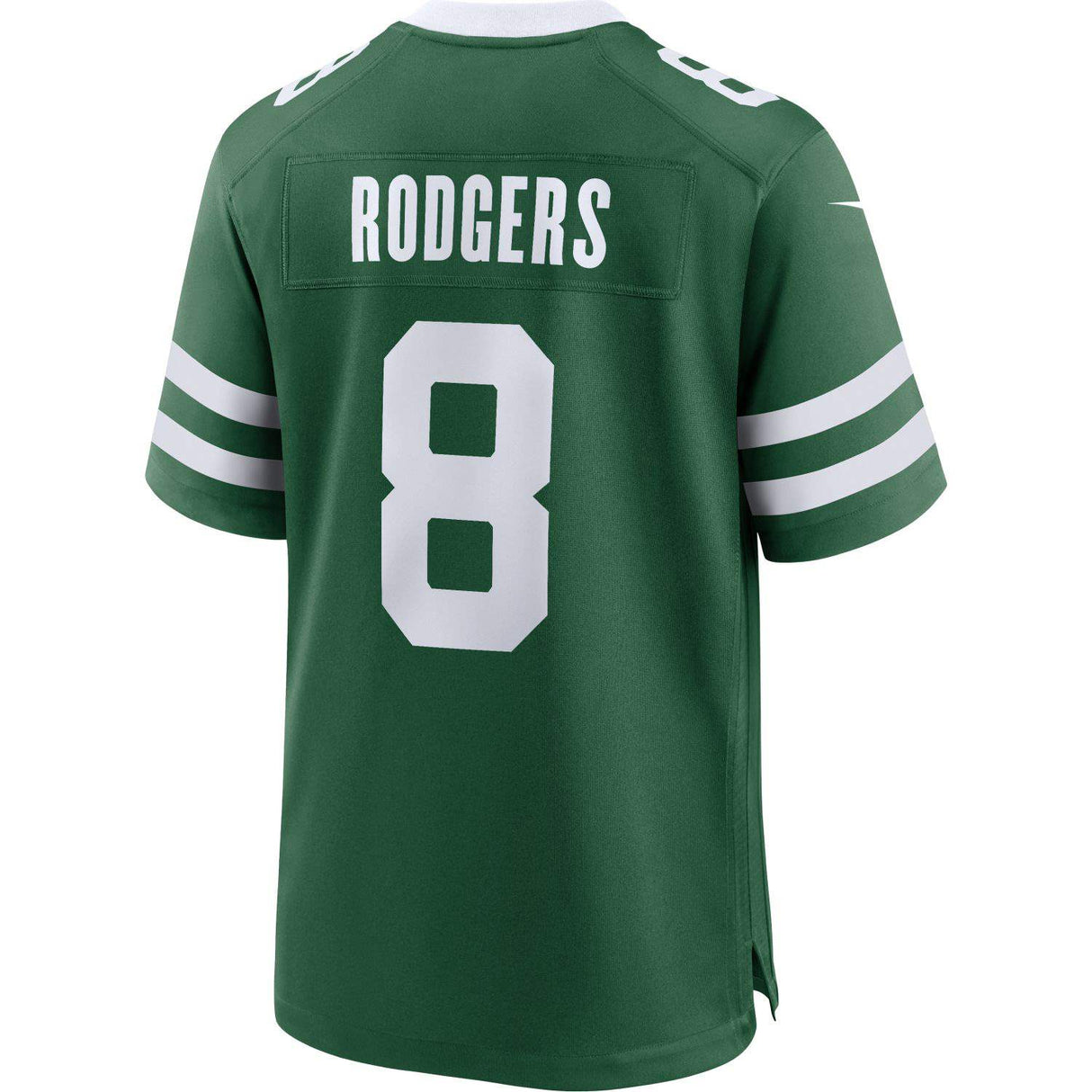 Nike Jets Rodgers 8 Home Game Jersey Grn