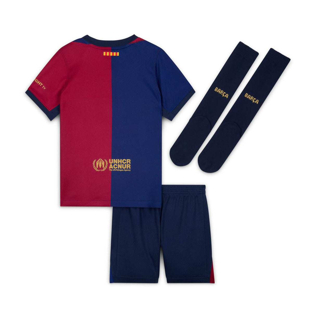 Nike FCB 24 Kids Home Kit Blue/Red