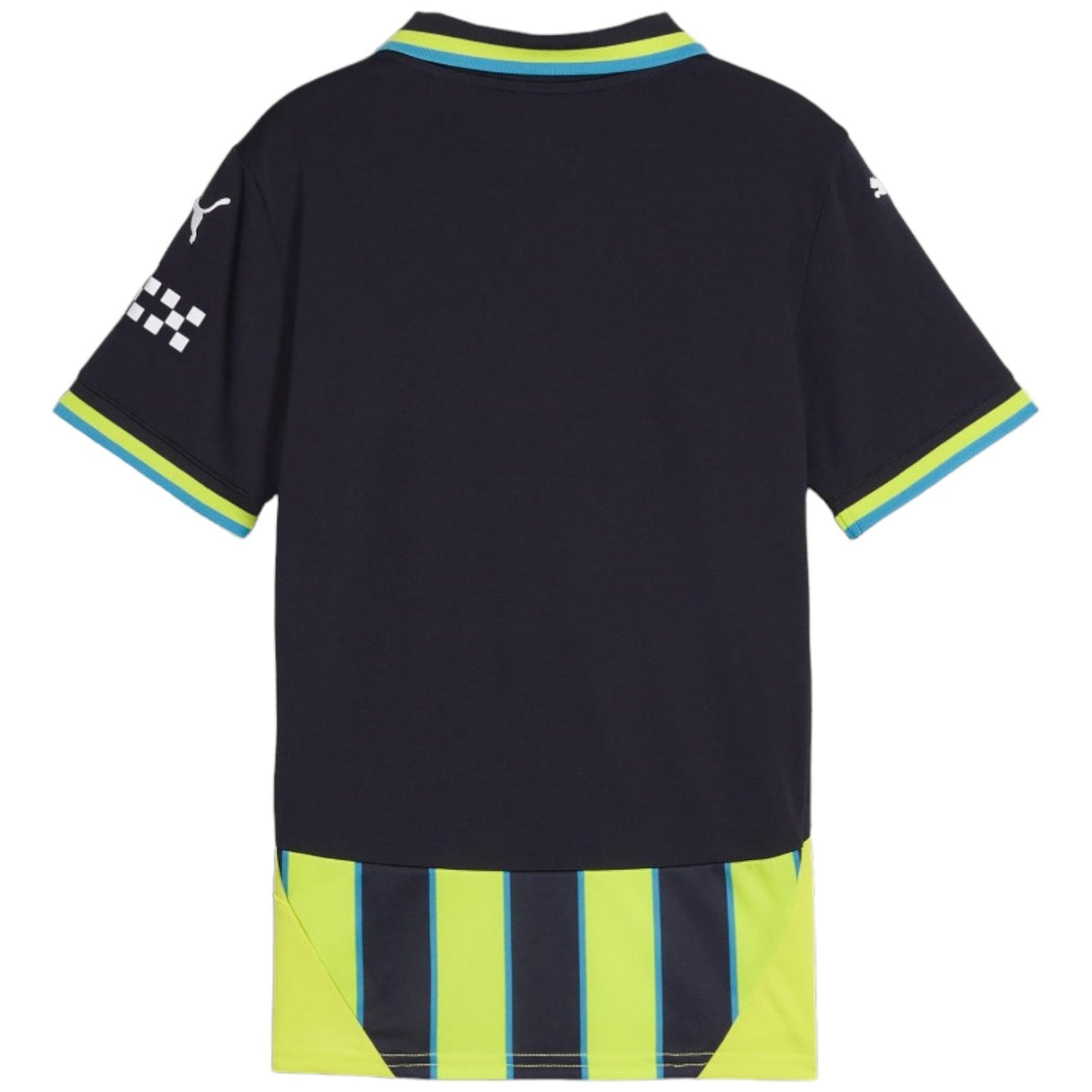 Puma MCFC 24 Kids Away Jersey Navy