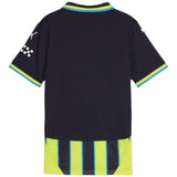 Puma MCFC 24 Kids Away Jersey Navy
