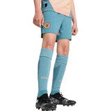 Puma MCFC 24 Kids 4th Shorts Blue