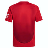 adidas Man Utd 24 Kids Home Jersey Red