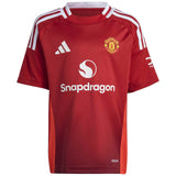 adidas Man Utd 24 Kids Home Kit Red