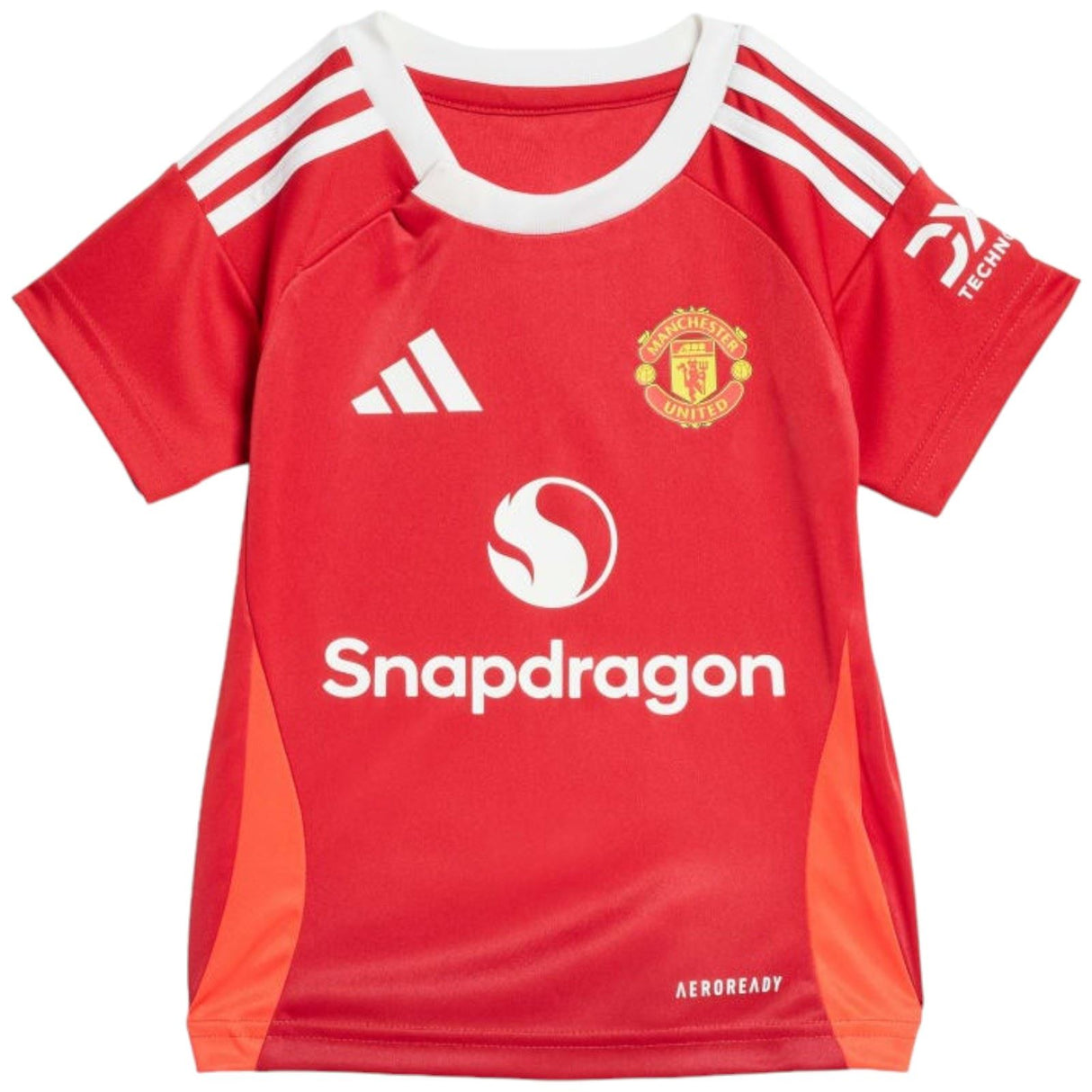 adidas Man Utd 24 Infant Home Kit Red