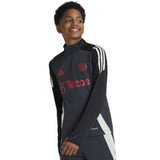 adidas Man Utd 24 Kids EU Train Top Grey