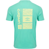 UMBRO STADIUM GRAPHIC TEE GREEN