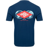 UMBRO INTNL BACK GRAPHIC TEE BLUE