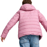 Puma Ess Hooded Padded Girls Jacket Pink