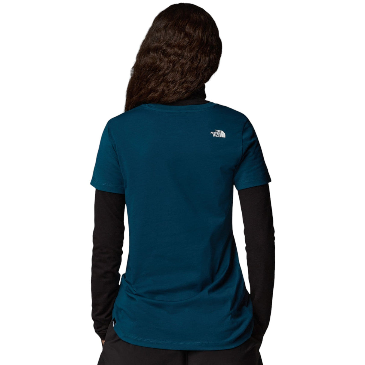 The Northface W S/S SIMPLE DOME SLIM Blu
