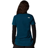 The Northface W S/S SIMPLE DOME SLIM Blu