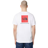 The Northface M S/S REDBOX TEE White