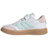 adidas Jnr Girls Courtblock EL C White