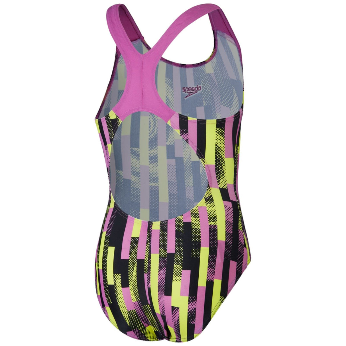 SPEEDO Girls Digital AO Splashback BLACK