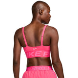 Nike NP Indy Plunge Womens Bra Pink