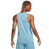 Nike Mens Dri-FIT Rise 365 TANK Blue