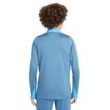 Nike Boys Dri-FIT Strike 24 Drill QZ Blu