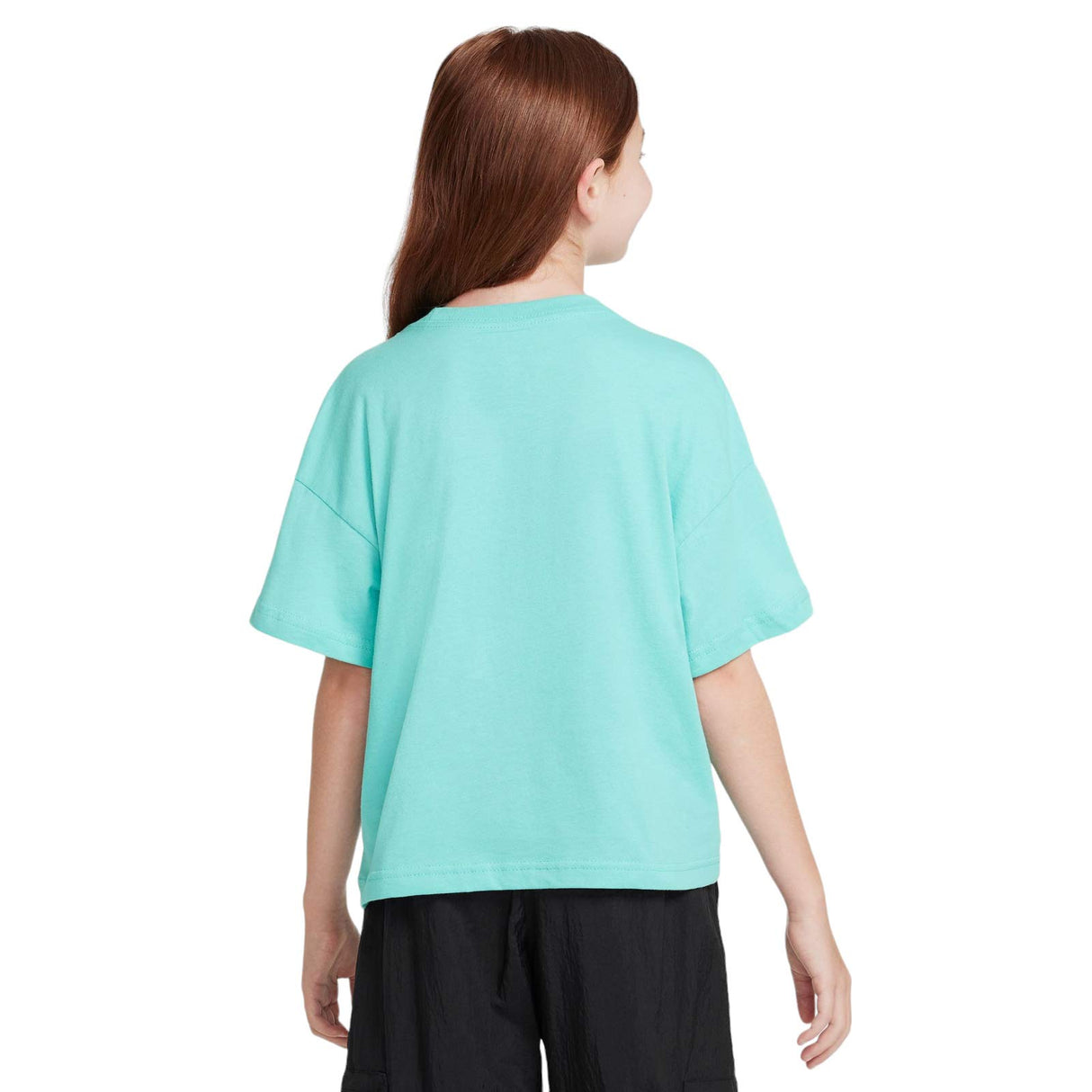 NIKE GIRLS TEE BOXY ESSNTL LBR Green