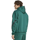 Adidas ZNE Mens FZ Hoodie Green