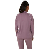 ASICS WMNS ICON LS 1/2 ZIP PINK