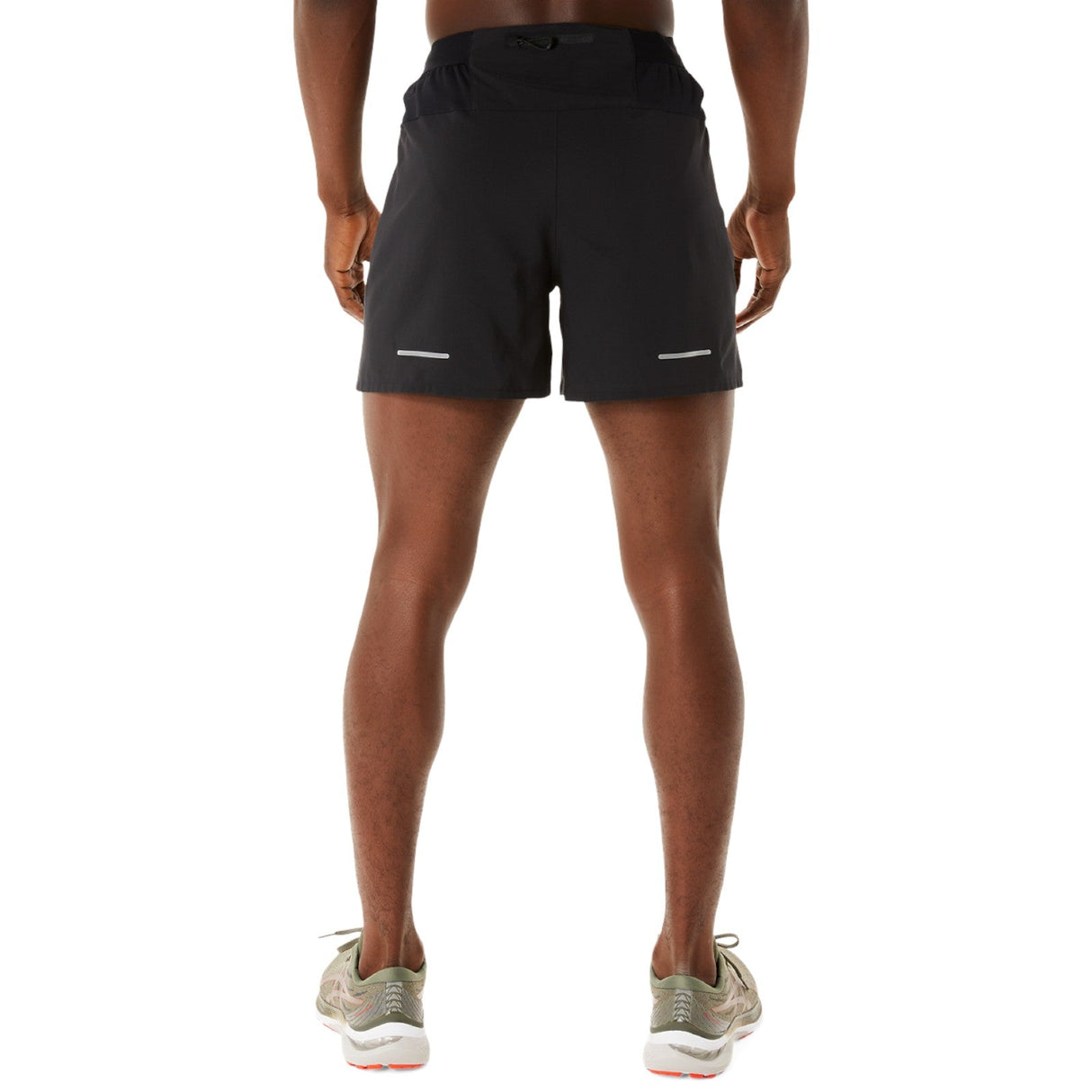 ASICS MENS ROAD 5IN SHORT BLACK