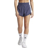 adidas Pacer Rib Womens Short Navy