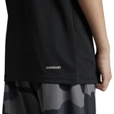 adidas Boys TR-ES Pri Tee Black
