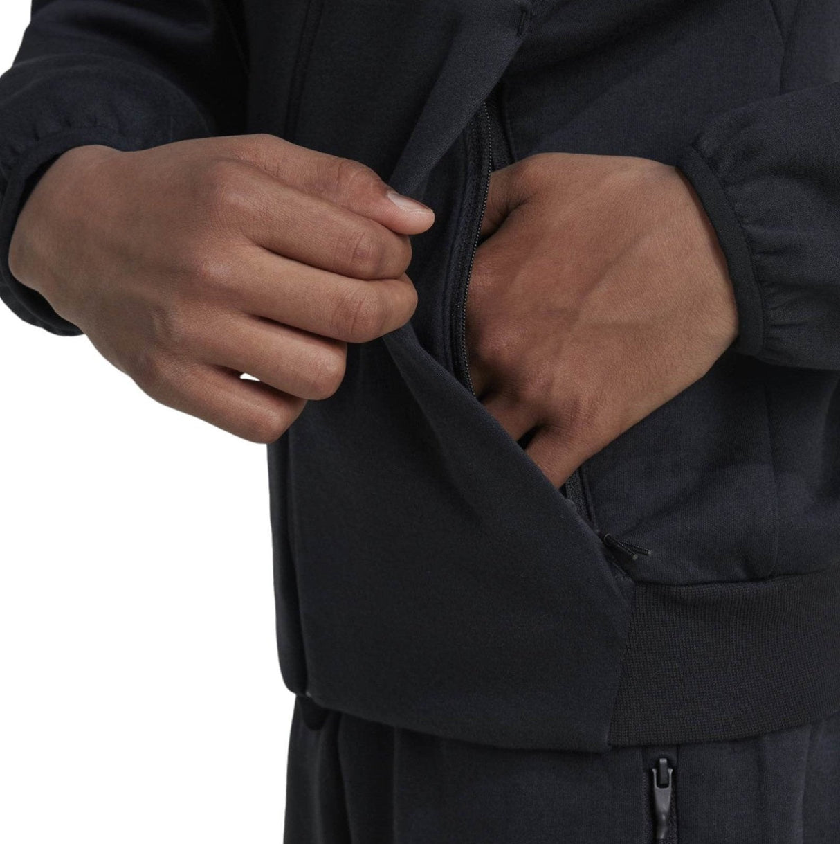 adidas Boys Z.N.E.FZ Hoodie Black