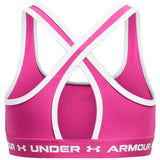 UA Girls Crossback Mid Solid Pink