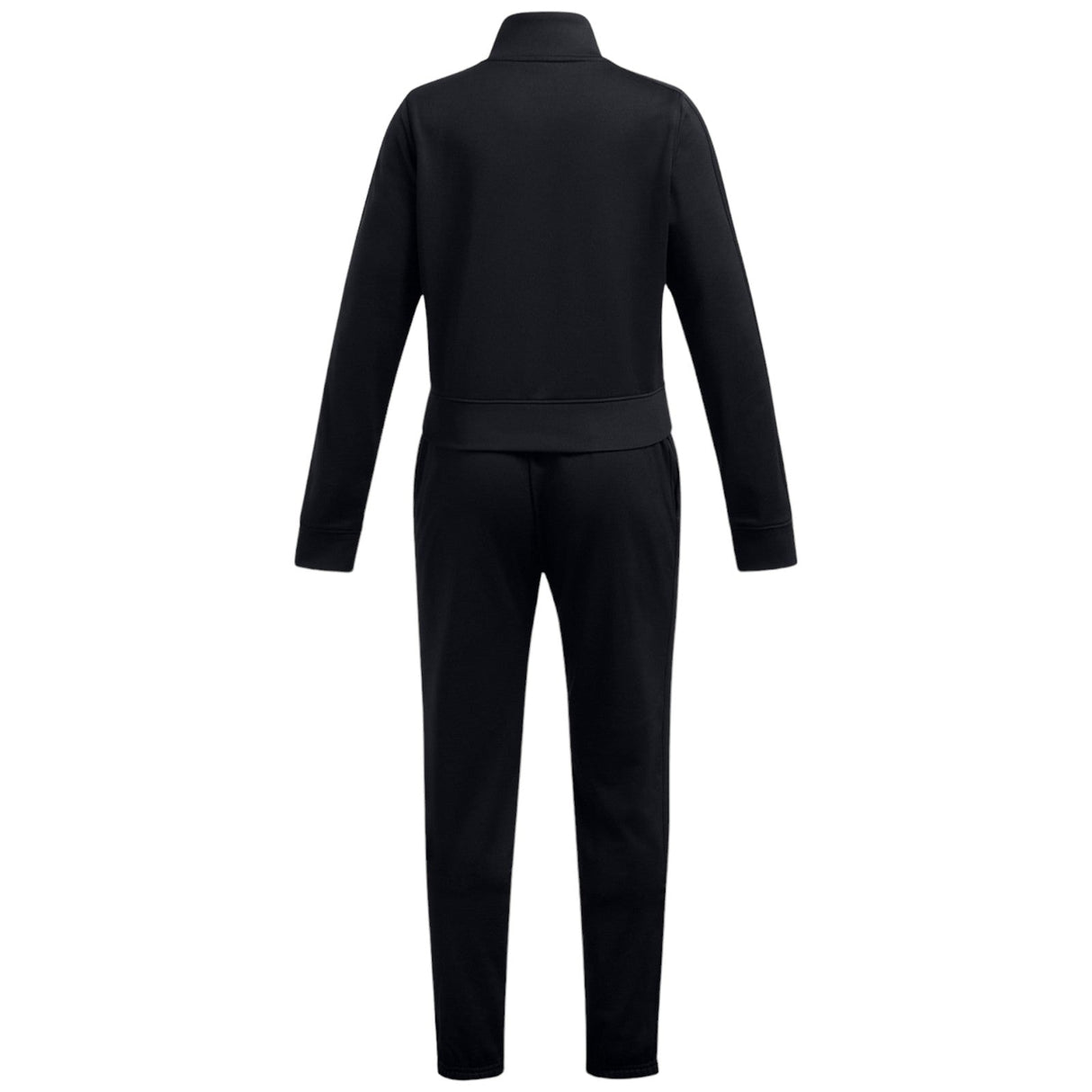 UA Girls Icon Knit Crp Tracksuit Black