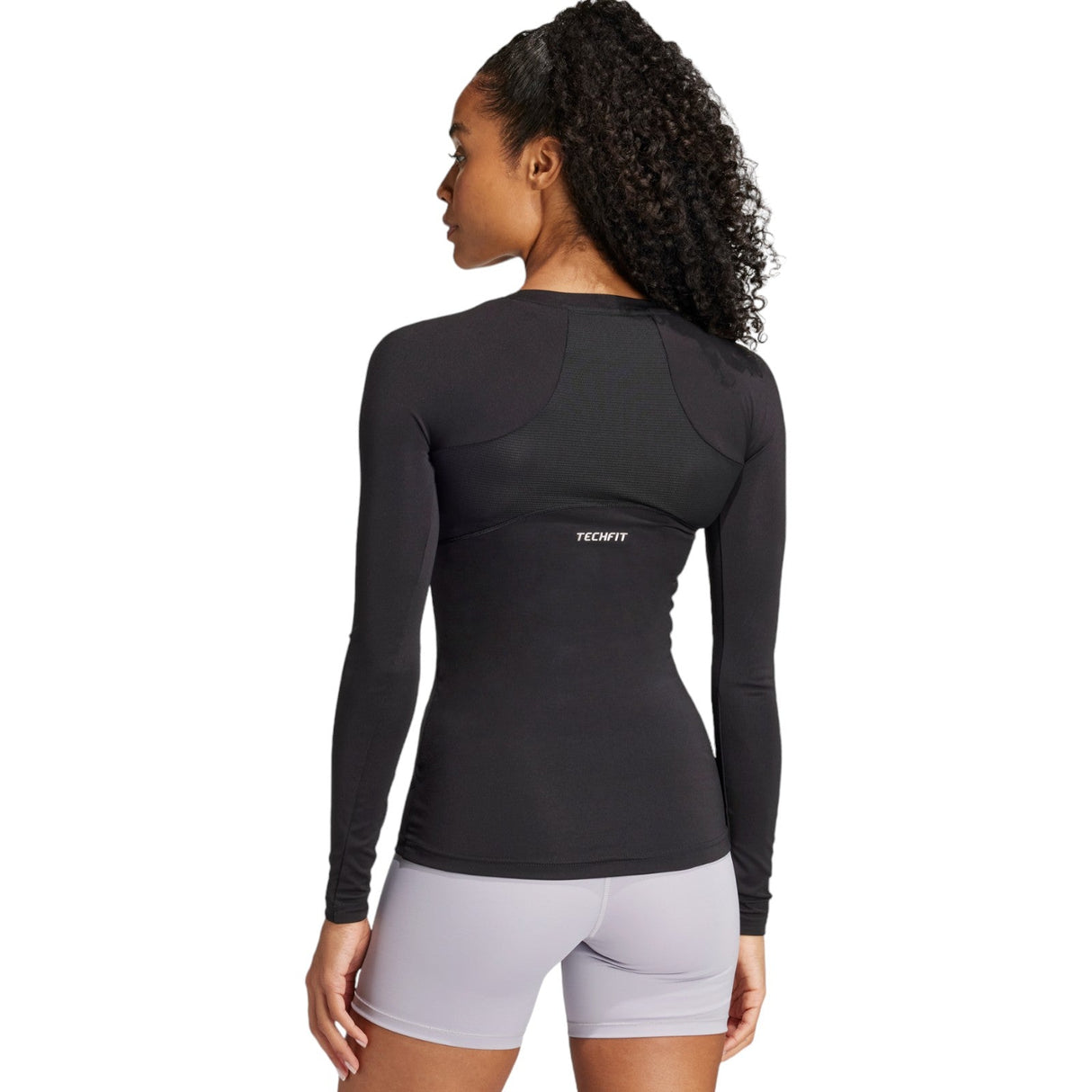 adidas TF LS Womens Top Black