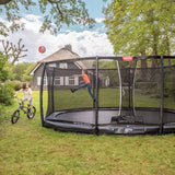 BERG Grand Champion InGround 470 Trampoline Grey + Safety Net Deluxe